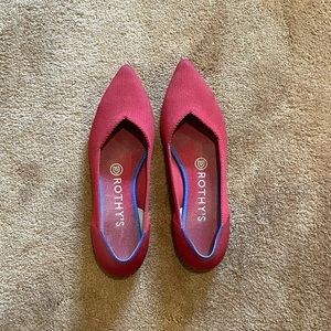 Rothy’s The Point - Chili Red 7.5